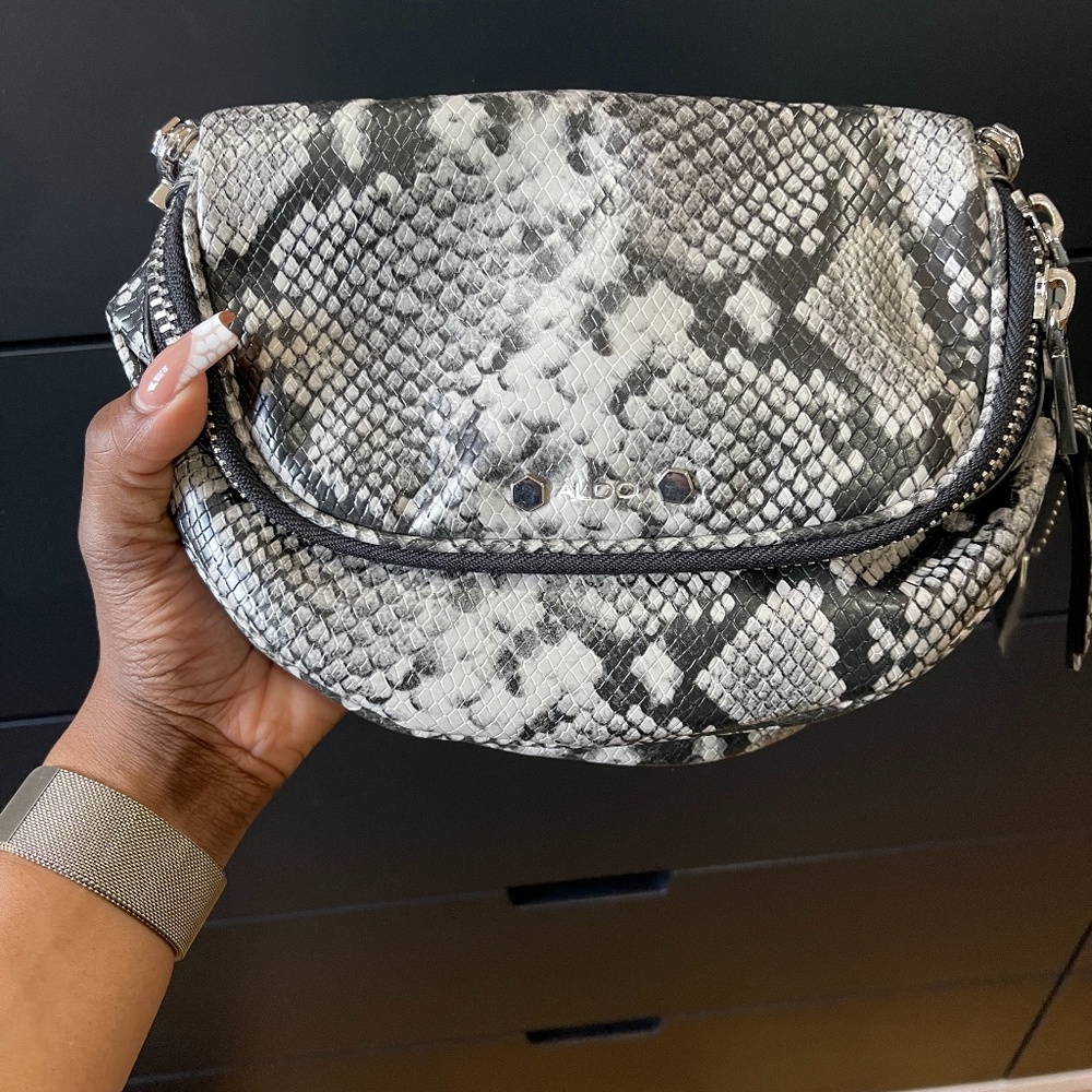 Snake Print Fanny Pack
